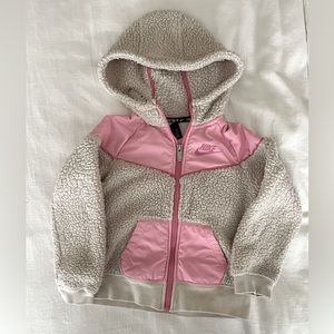 Little girls Nike Sherpa Jacket